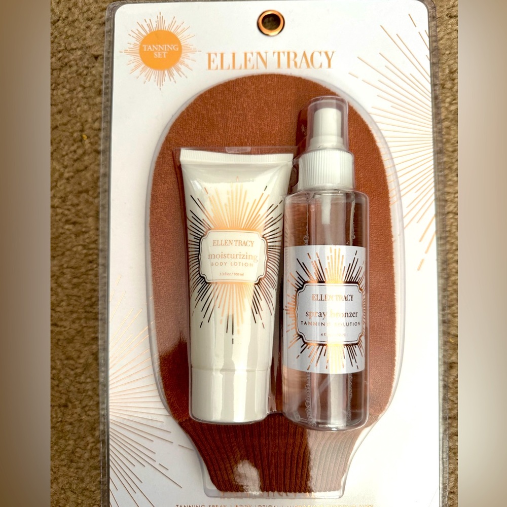 ELLEN TRACY 3 Piece Self Tanning Set